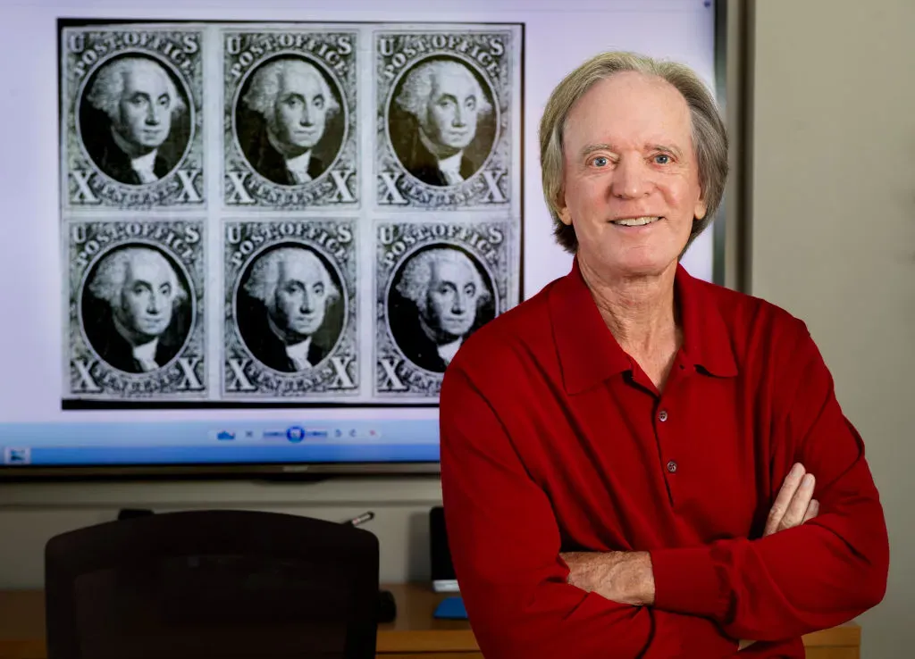 Bill Gross, portfolio manager at Janus Henderson Investors, is selling his American stamp collection in a series of auctions.
