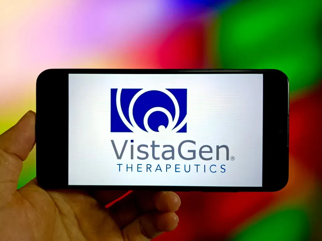 Illustration VistaGen Therapeutics, August 8, 2023, Suqian, Jiangsu Province, China. 