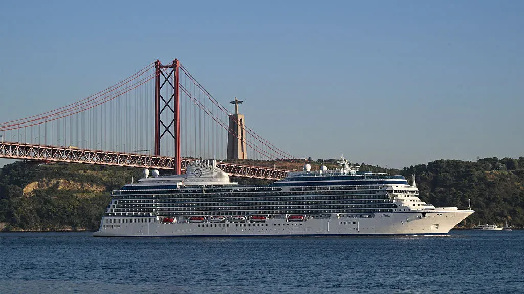 Oceania Allura, a 67000 GT cruise ship owned by NCLH/Norwegian Cruise Line Holdings Ltd.