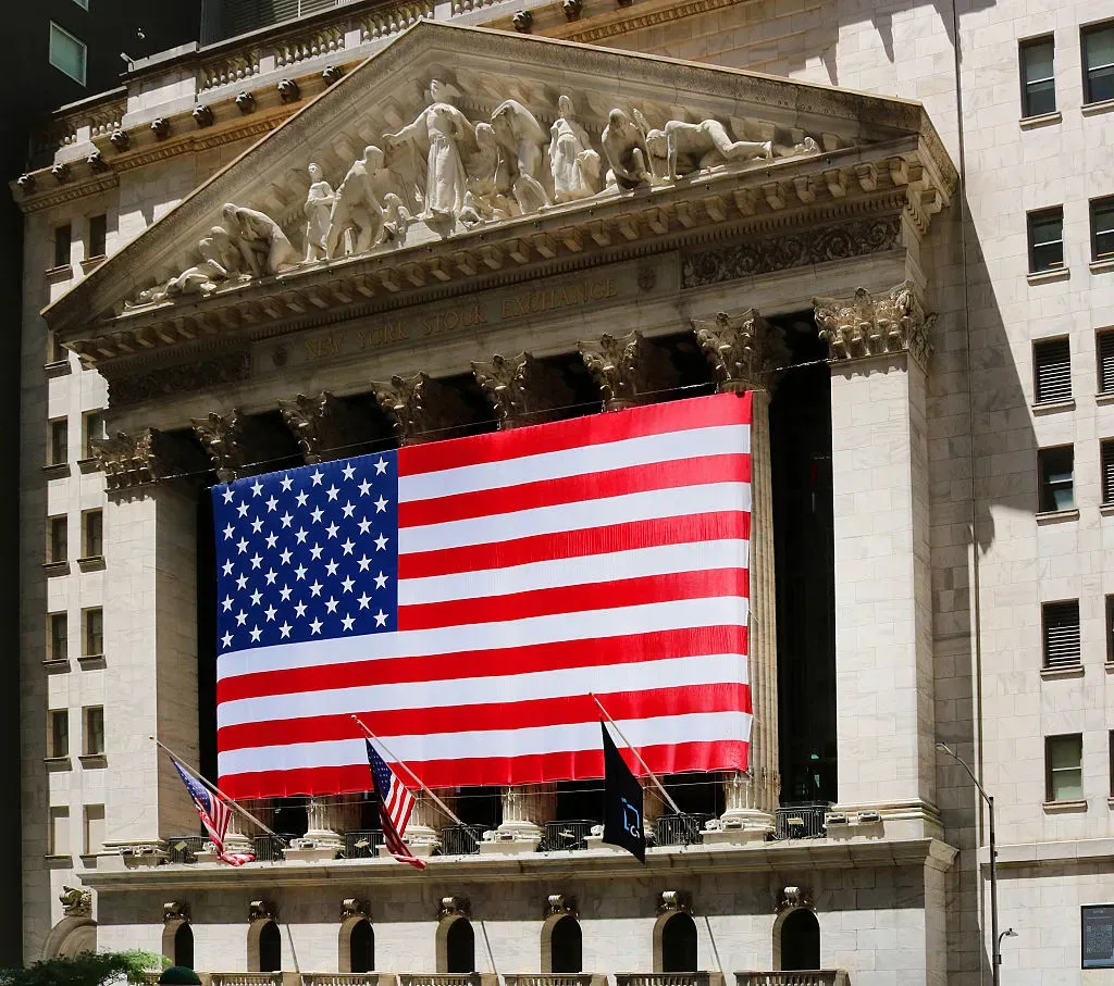 The New York Stock Exchange in 2024. 