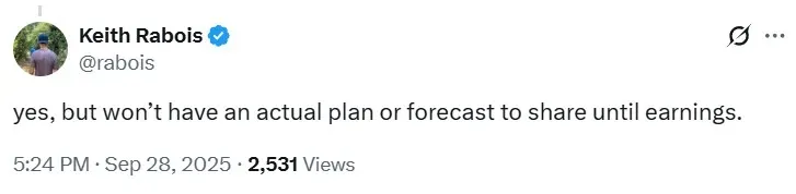 Keith Rabois' post on X