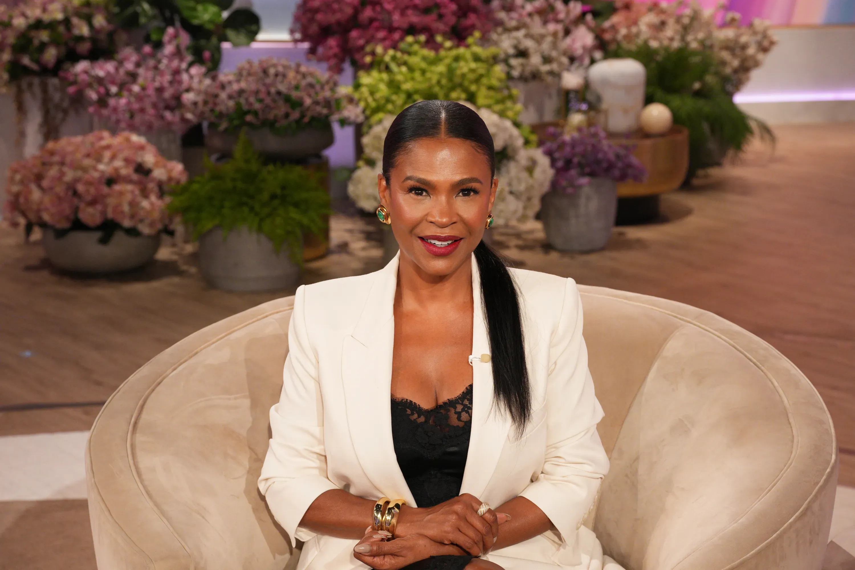 Nia Long appears on "The Jennifer Hudson Show" airing October 27, 2025 in Burbank, California.