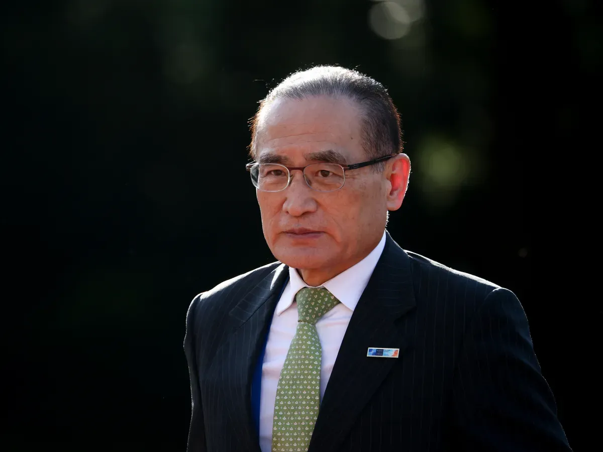 Wi Sung-lac, National Security Adviser from South Korea arrives for the social dinner for Heads of State and Government during the 76th NATO Summit in The Hague, Netherlands on June 24th, 2025. (Photo by Beata Zawrzel/NurPhoto via Getty Images)