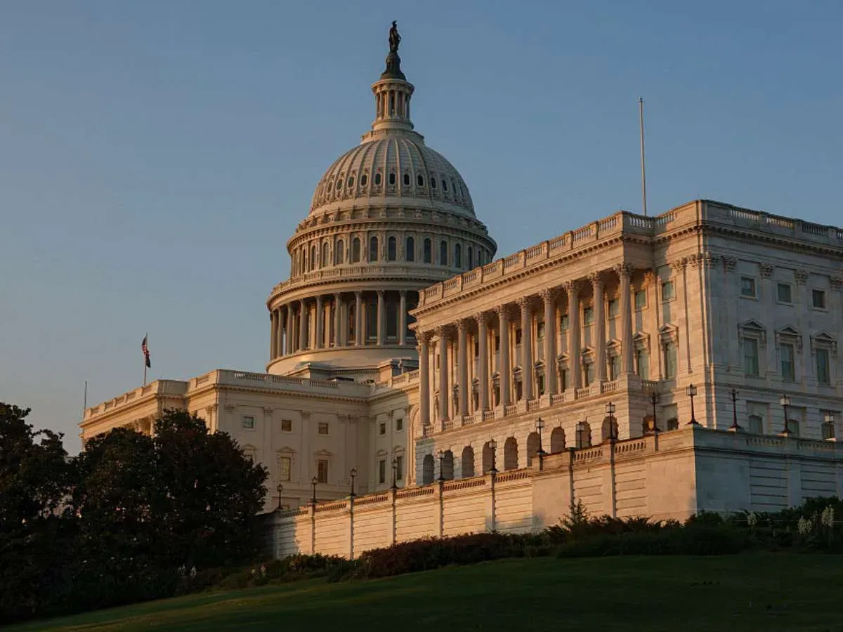 The U.S. Capitol Building seen at sunset on June 11, 2025 in Washington, DC.