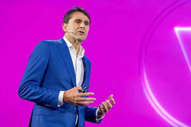 Christophe Fouquet, chief executive officer of ASML Holding NV, at the VivaTech conference in Paris, France, on Wednesday, June 17, 2026. The VivaTech startup and tech event runs June 17 - 20. Photographer: Benjamin Girette/Bloomberg via Getty Images