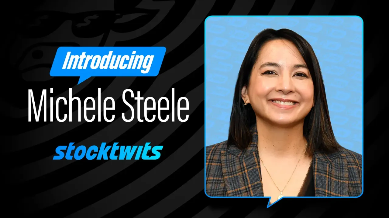 Michele Steele, former ESPN anchor, joins Stocktwits as director of content strategy and co-host of a new financial podcast with CEO Howard Lindzon.