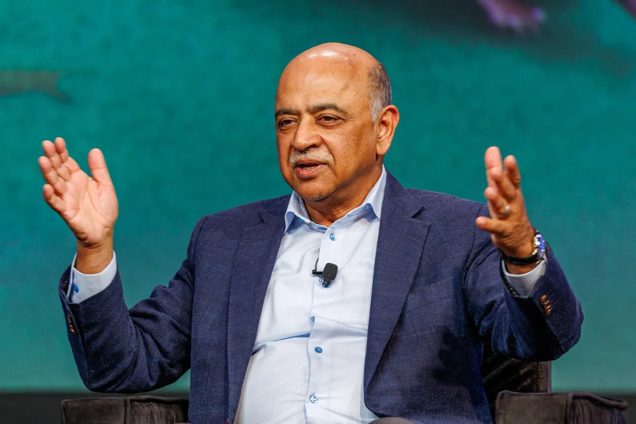 Arvind Krishna at Keynote "From Sci-Fi to Society: The Next Era of AI and Quantum Computing" at Austin Convention Center on March 11, 2025 in Austin, Texas. 