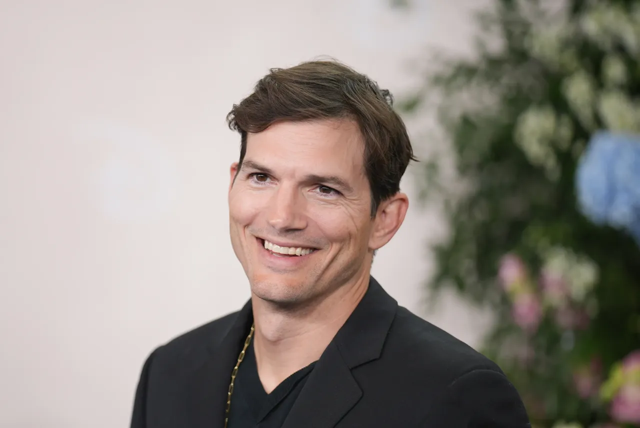 Ashton Kutcher attends the 2025 Disney Upfront at Javits Center on May 13, 2025 in New York City.