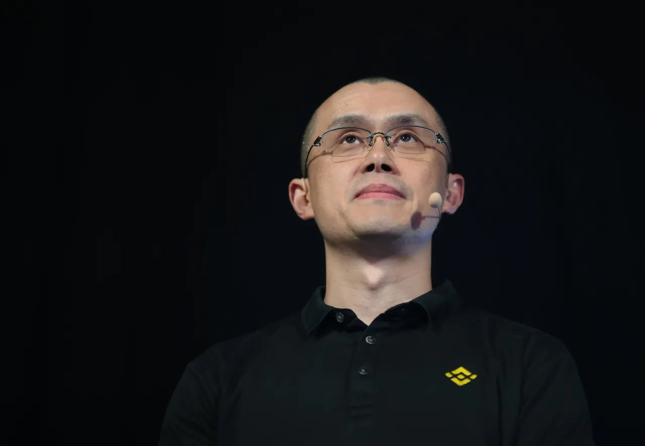 Changpeng Zhao, Co-founder & former CEO, Binance at Centre Stage during the opening night of Web Summit 2022 in Lisbon, Portugal. (Photo By Stephen McCarthy/Sportsfile for Web Summit via Getty Images)