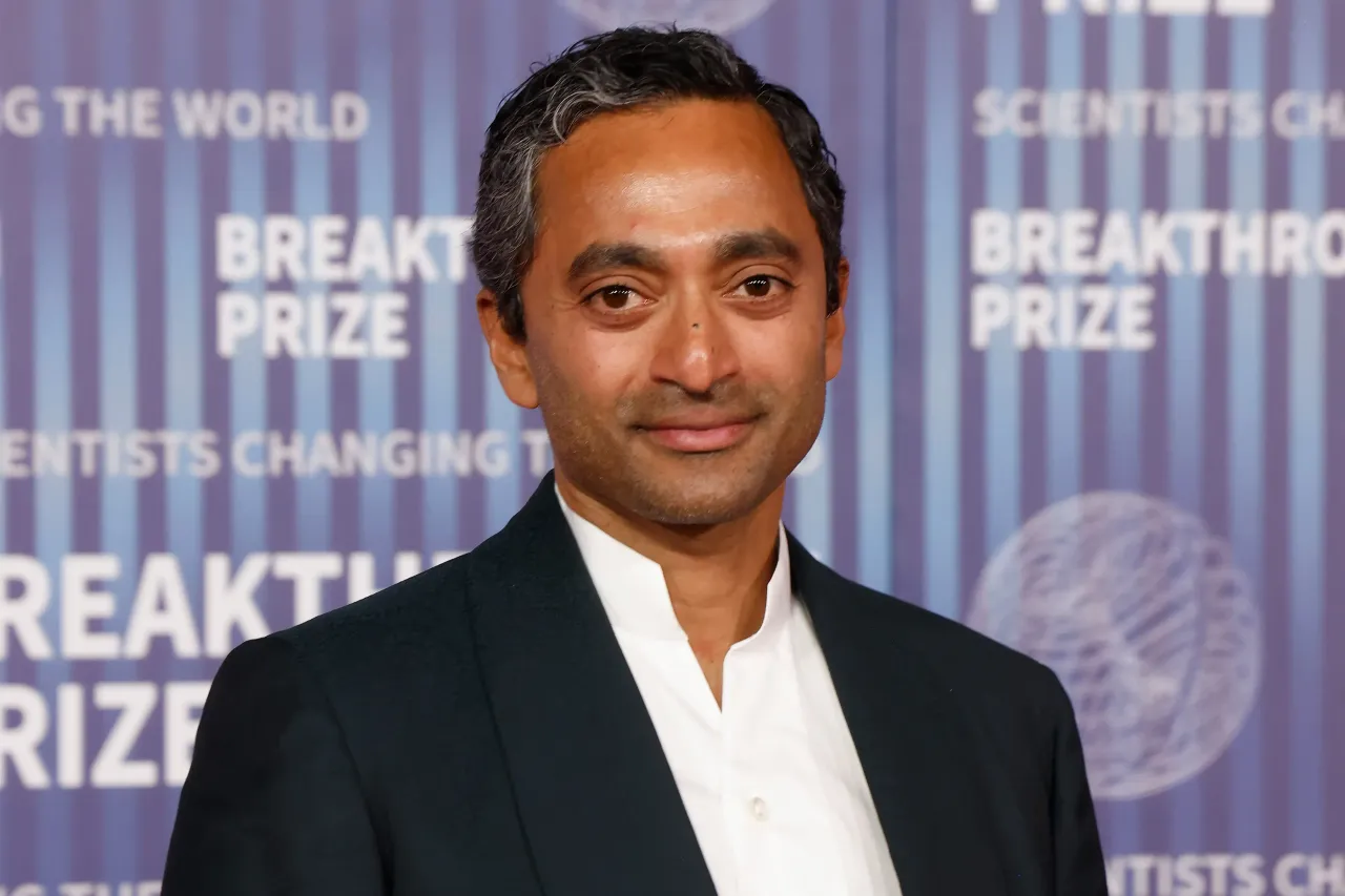 Chamath Palihapitiya attends the 2024 Breakthrough Prize Ceremony at Academy Museum of Motion Pictures on April 13, 2024 in Los Angeles, California. (Photo by Taylor Hill/Getty Images)