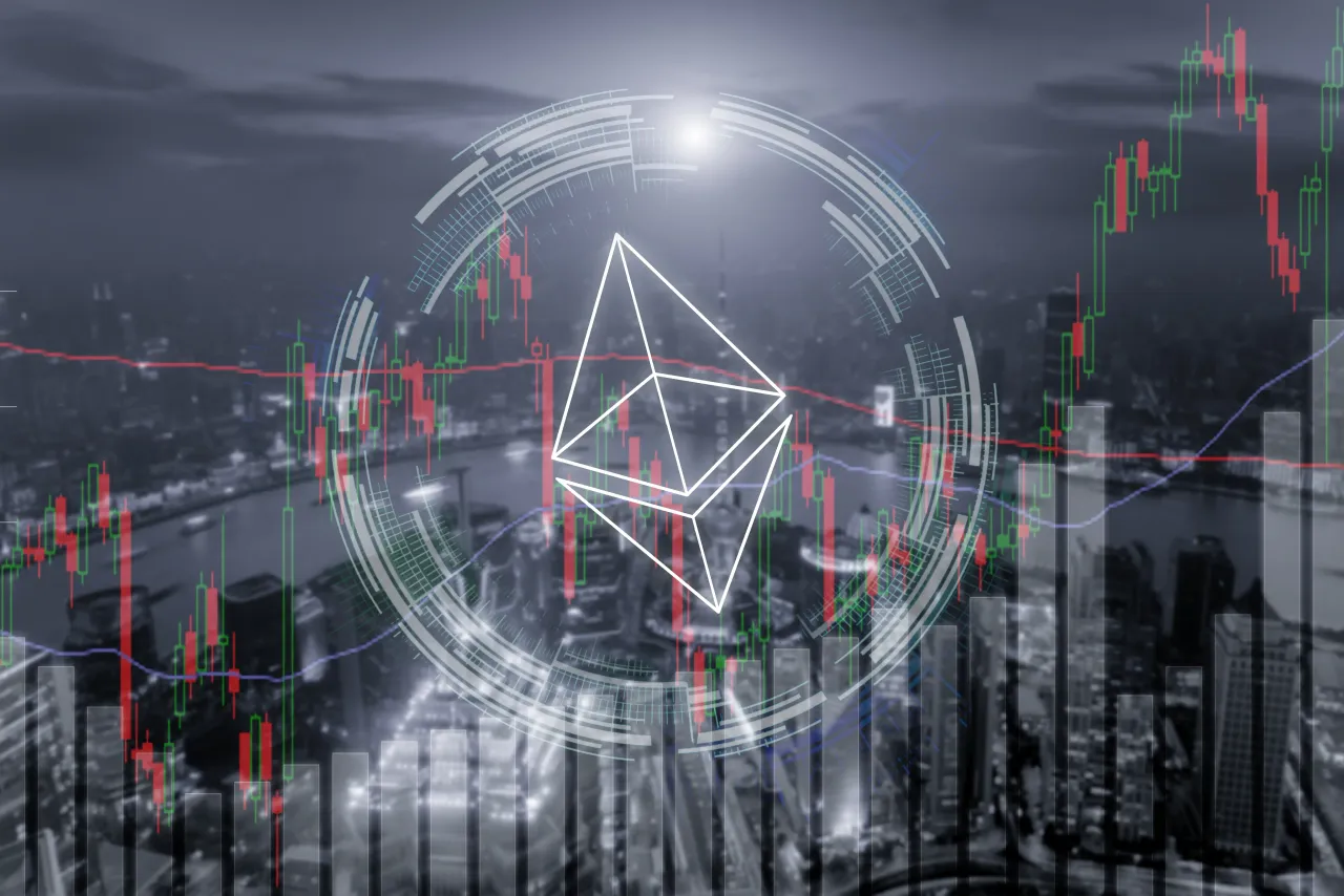Representative image of the Ethereum token. (Photo by Prasit Rodphan/Getty Images)