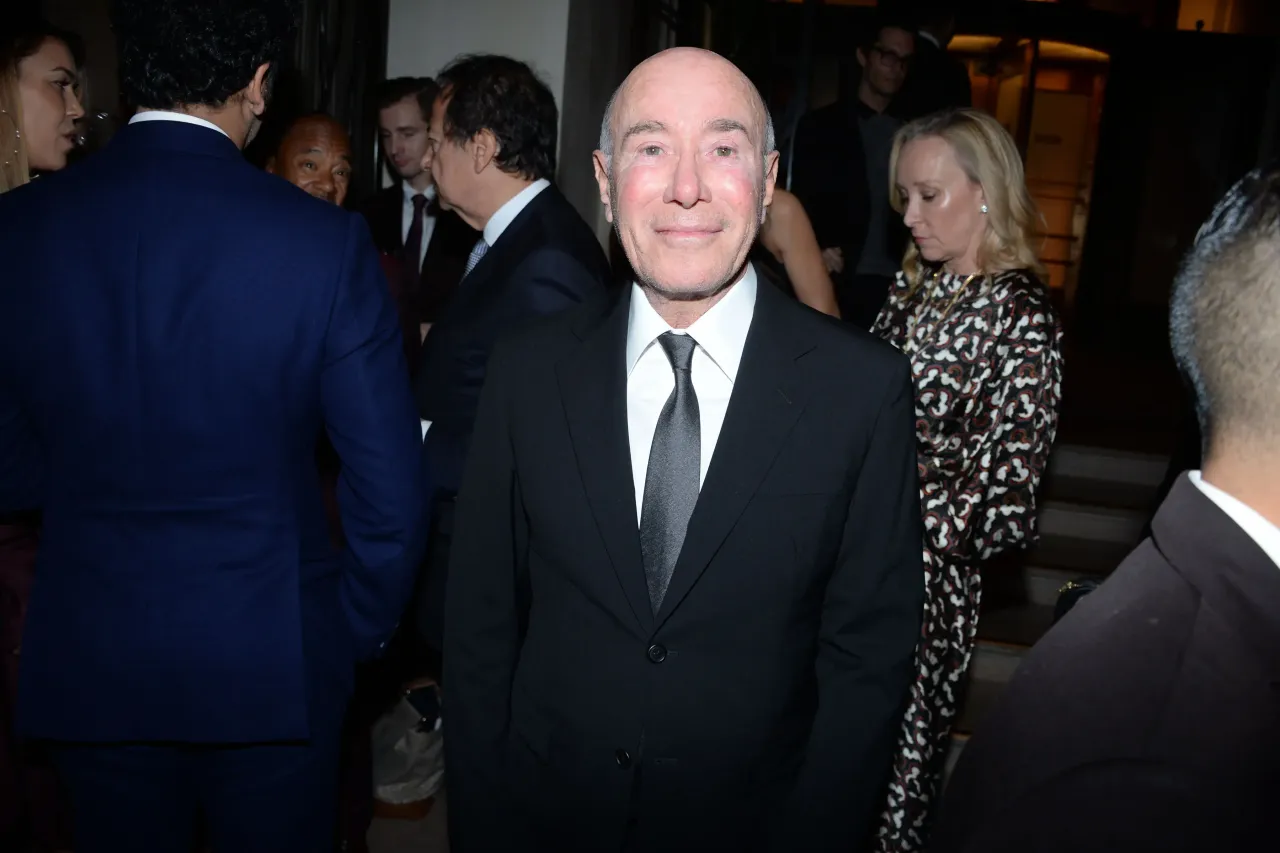 David Geffen pictured at a charity event in New York on November 19, 2019. (Photo by Paul Bruinooge/Patrick McMullan via Getty Images)
