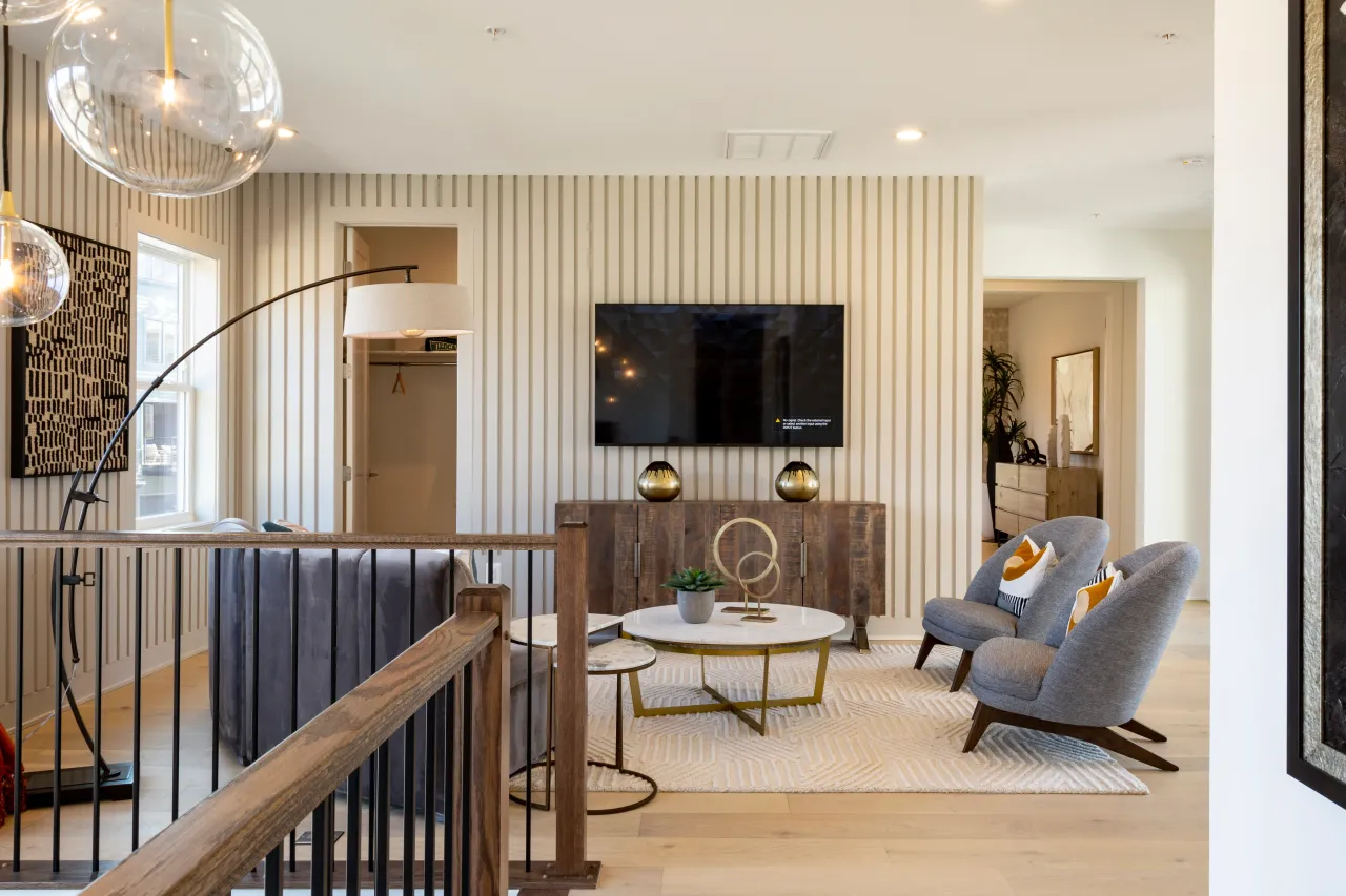 The Loftin the Florin Model home at Amalyn on December 20, 2022 in Bethesda Maryland. (Photo by Benjamin C Tankersley/For The Washington Post via Getty Images)
