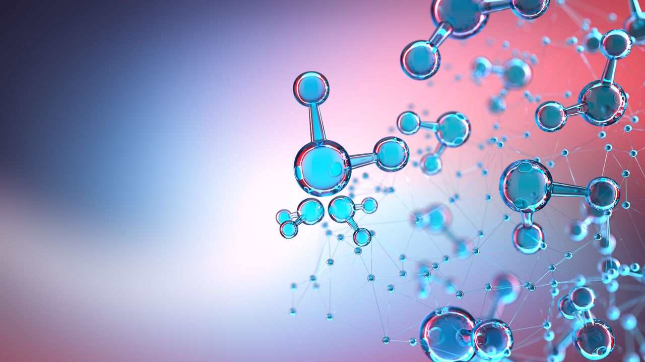 Digital background depicting innovative technologies in medicine systems, neural interfaces and research genetic and biology. Source: Getty Images