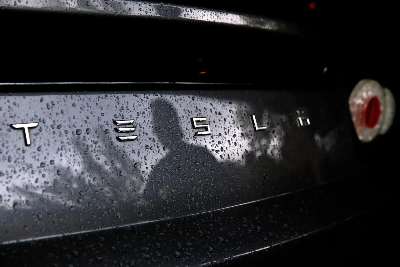 Dale Miller’s Tesla Roadster is parked in his garage in San Rafael, Calif. on Thursday, March 15, 2018. (Photo By Paul Chinn/The San Francisco Chronicle via Getty Images)