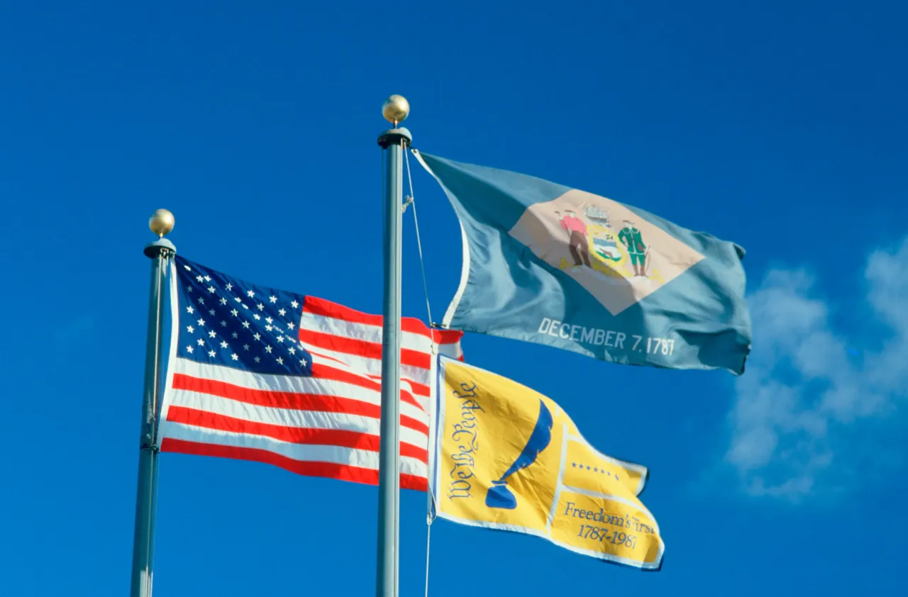 State Flag of Delaware (Photo by: Joe Sohm/Visions of America/Universal Images Group via Getty Images)