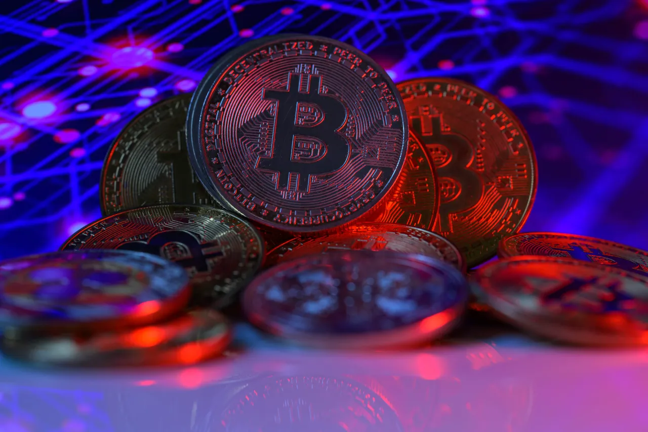 A representation of the Bitcoin cryptocurrency is displayed in Brussels, Belgium, on January 2, 2025. (Photo Illustration by Jonathan Raa/NurPhoto via Getty Images)