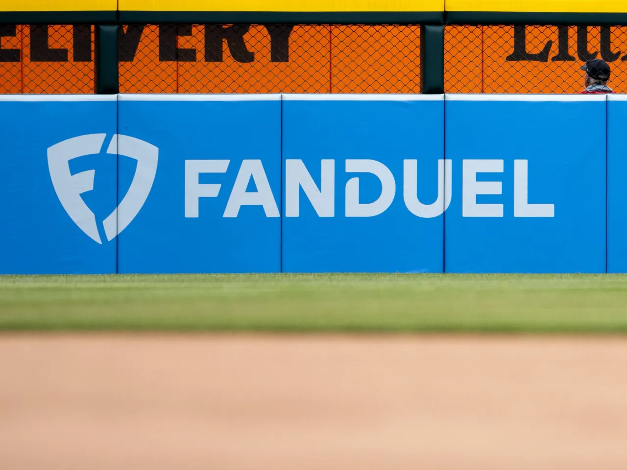 A FanDuel logo is pictured at a baseball game on April 17, 2024 at Comerica Park in Detroit, Michigan. (Photo by Joseph Weiser/Icon Sportswire via Getty Images)