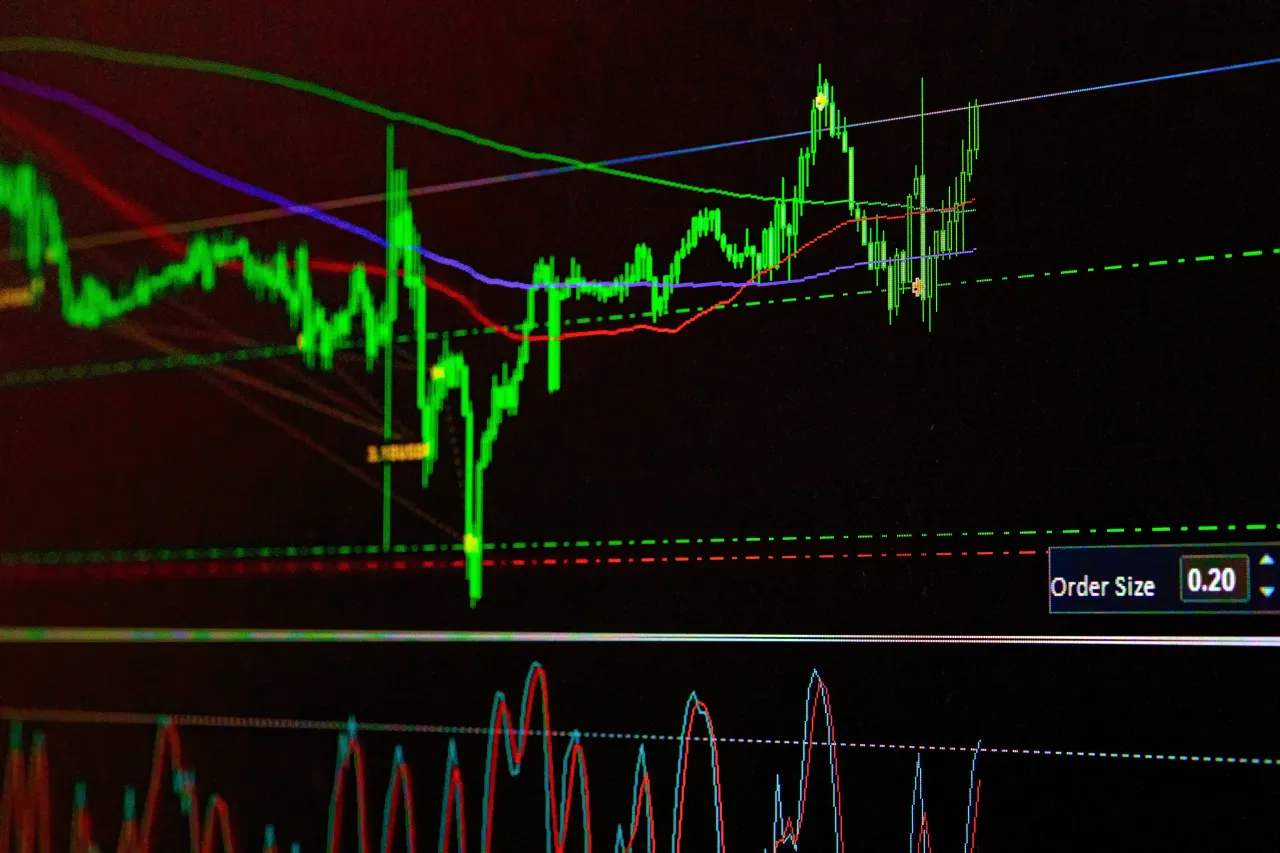  In this photo illustration, graph on a trader's computer screen, representing the concept of trading financial instruments. (Photo Illustration by Roberto Machado Noa/LightRocket via Getty Images)