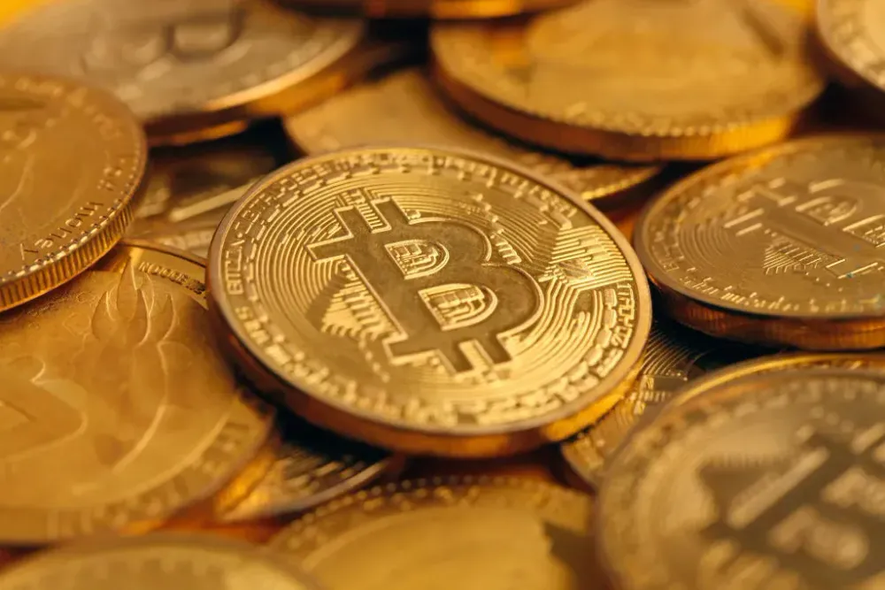 SHANGHAI, CHINA - NOVEMBER 12: The photo illustration shows the Bitcoin cryptocurrency on November 12, 2024 in Shanghai, China. (Photo by VCG/VCG via Getty Images)