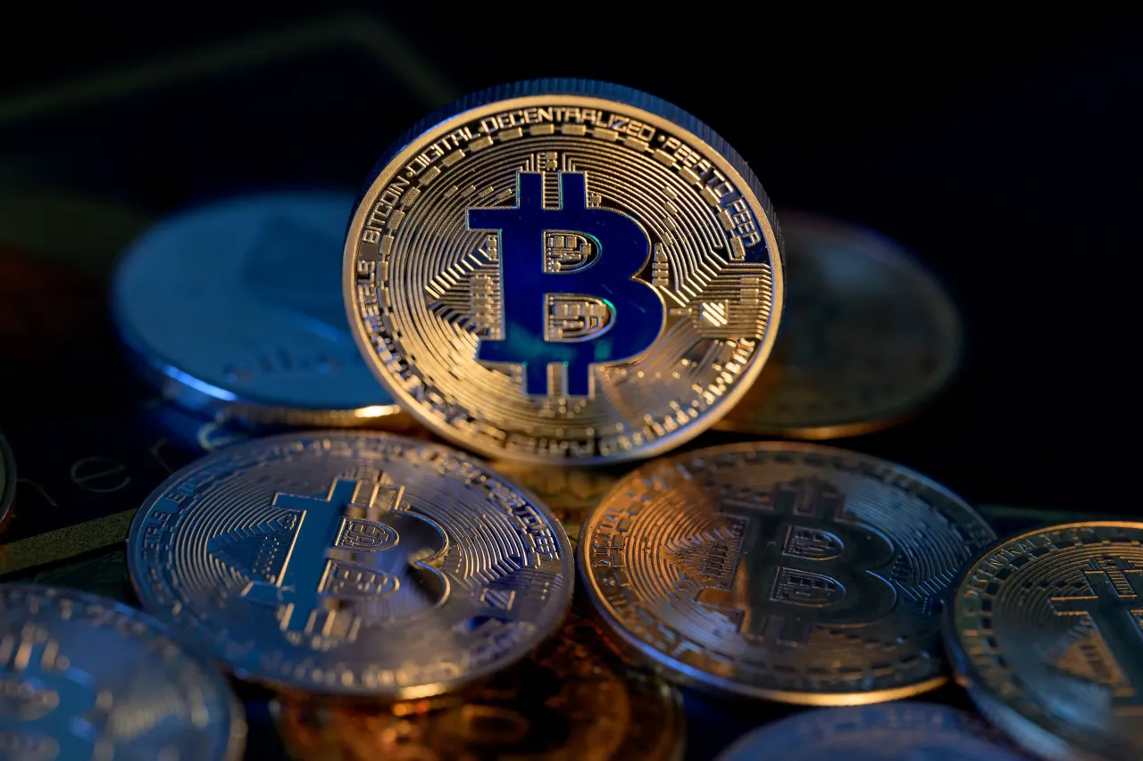 A representation of the Bitcoin cryptocurrency is displayed in Brussels, Belgium, on January 2, 2025. (Photo Illustration by Jonathan Raa/NurPhoto via Getty Images)
