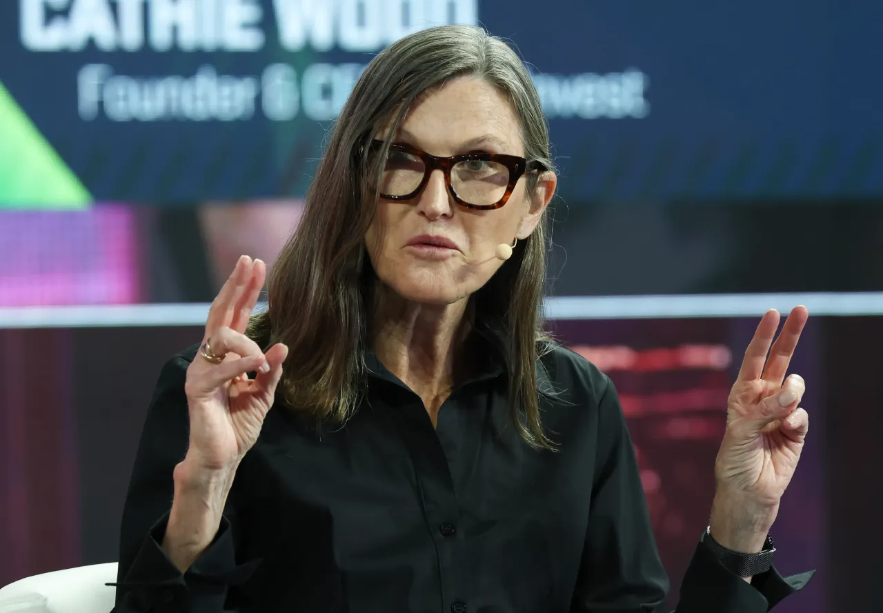 Cathie Wood, Founder & CEO, Ark Invest (Photo by Joe Raedle/Getty Images)
