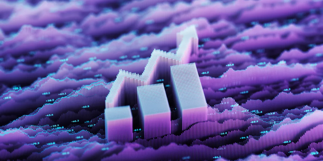 Representative image of a trending stock chart.
