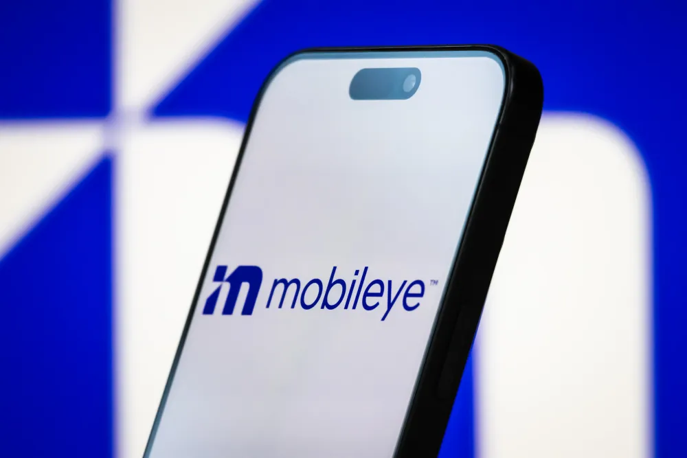 Mobileye is a global leader in advanced driver-assistance systems (ADAS) and autonomous driving technologies, and a subsidiary of Intel Corporation. (Photo by Cheng Xin/Getty Images)