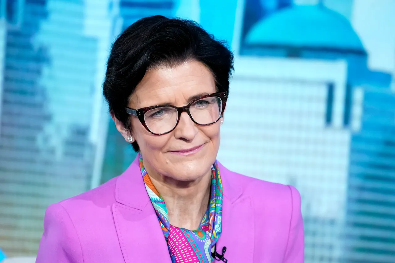 Chief executive officer of Citigroup Jane Fraser visits FOX Business Network's "Mornings With Maria" at Fox Business Network Studios on May 29, 2025 in New York City. (Photo by John Lamparski/Getty Images)