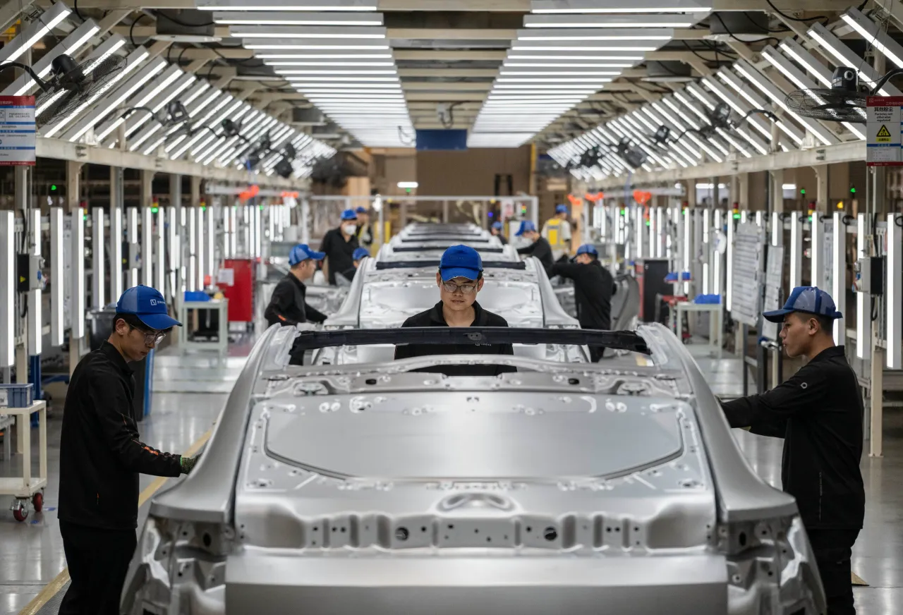 China’s Factory Profits Fall Again — But Decline Slows After Beijing’s Anti-Price War Push Takes Hold