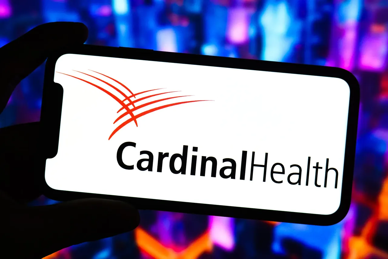 In this photo illustration, the logo of Cardinal Health is displayed on the screen of a smartphone. (Photo Illustration by Sheldon Cooper/SOPA Images/LightRocket via Getty Images)