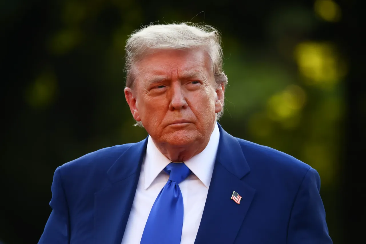 President of the United States of America Donald Trump arrives for 76th NATO Summit in the World Forum in The Hague, Netherlands on June 24th, 2025.