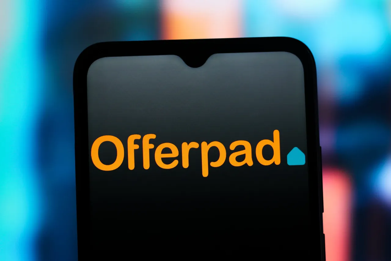 Offerpad Solutions logo displayed on a smartphone screen. (Photo Illustration by Thomas Fuller/SOPA Images/LightRocket via Getty Images)