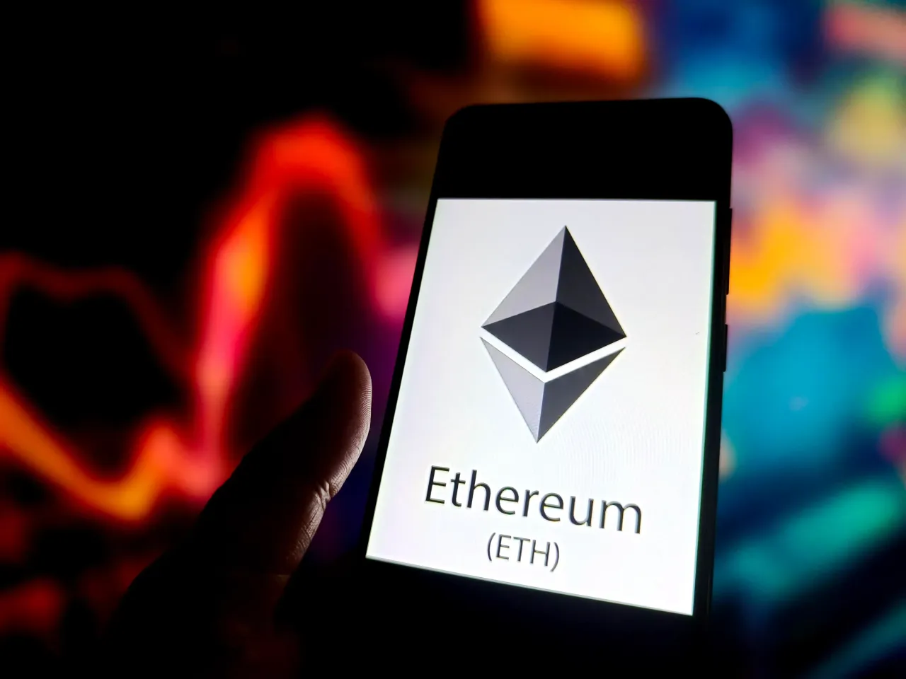  An illustration photo shows Ethereum logo in a smartphone in Suqian, Jiangsu Province, China on September 8, 2025. (Photo: CFOTO/Future Publishing via Getty Images)