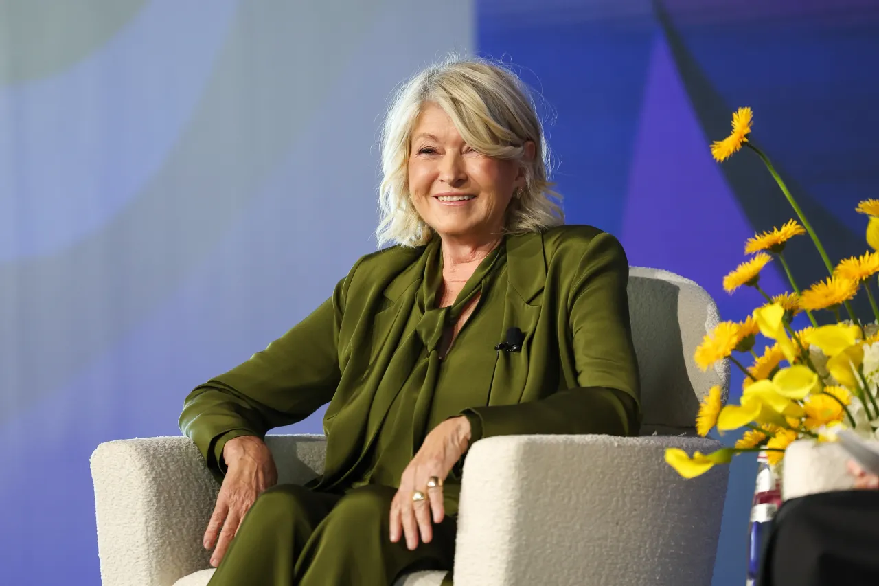 Martha Stewart at the Women in Power Forum held at the Glasshouse on September 08, 2025 in New York, New York. (Photo by Katie Jones/WWD via Getty Images)