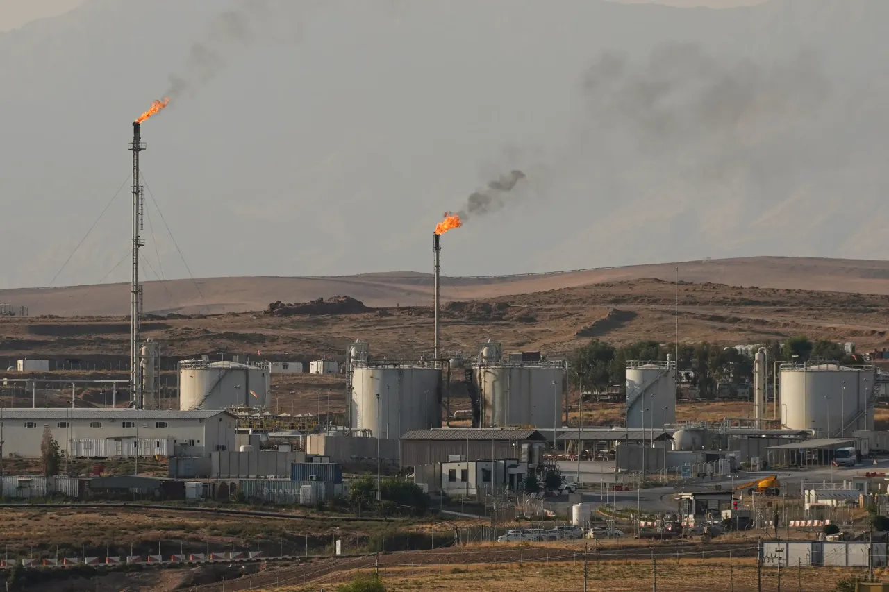: A view shows the Tawke Oil Field operated by Norwegian oil and gas company DNO near the district of Zakho in Duhok, Iraq on September 26, 2025. 