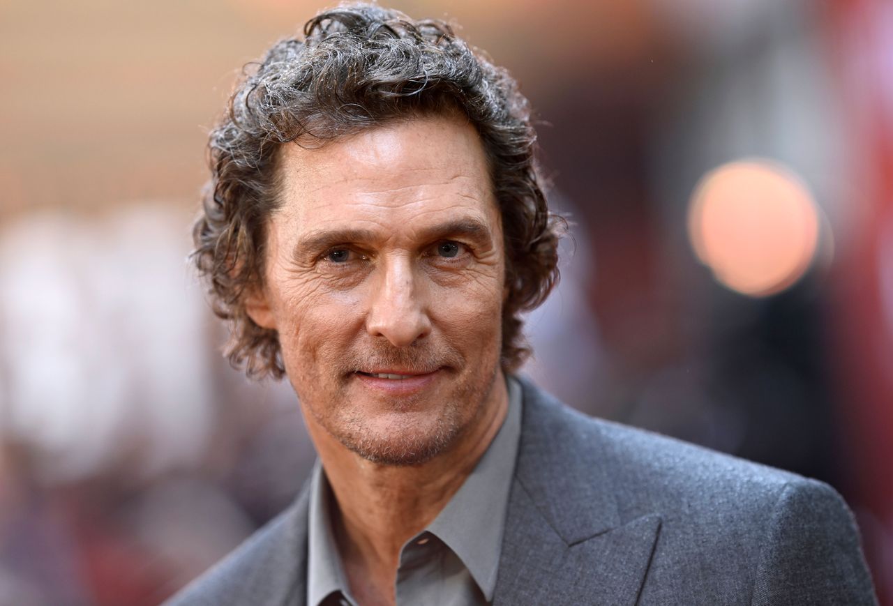 Matthew McConaughey attends "The Lost Bus" UK Special Screening at Curzon Mayfair on September 28, 2025 in London, England. (Photo by Gareth Cattermole/Getty Images)