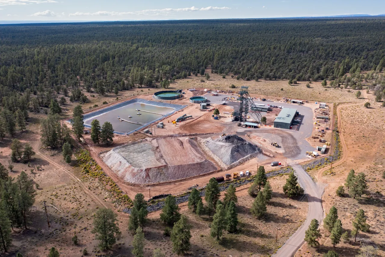 Energy Fuels' White Mesa mill in Utah. (Photo by: Jim West/UCG/Universal Images Group via Getty Images)
