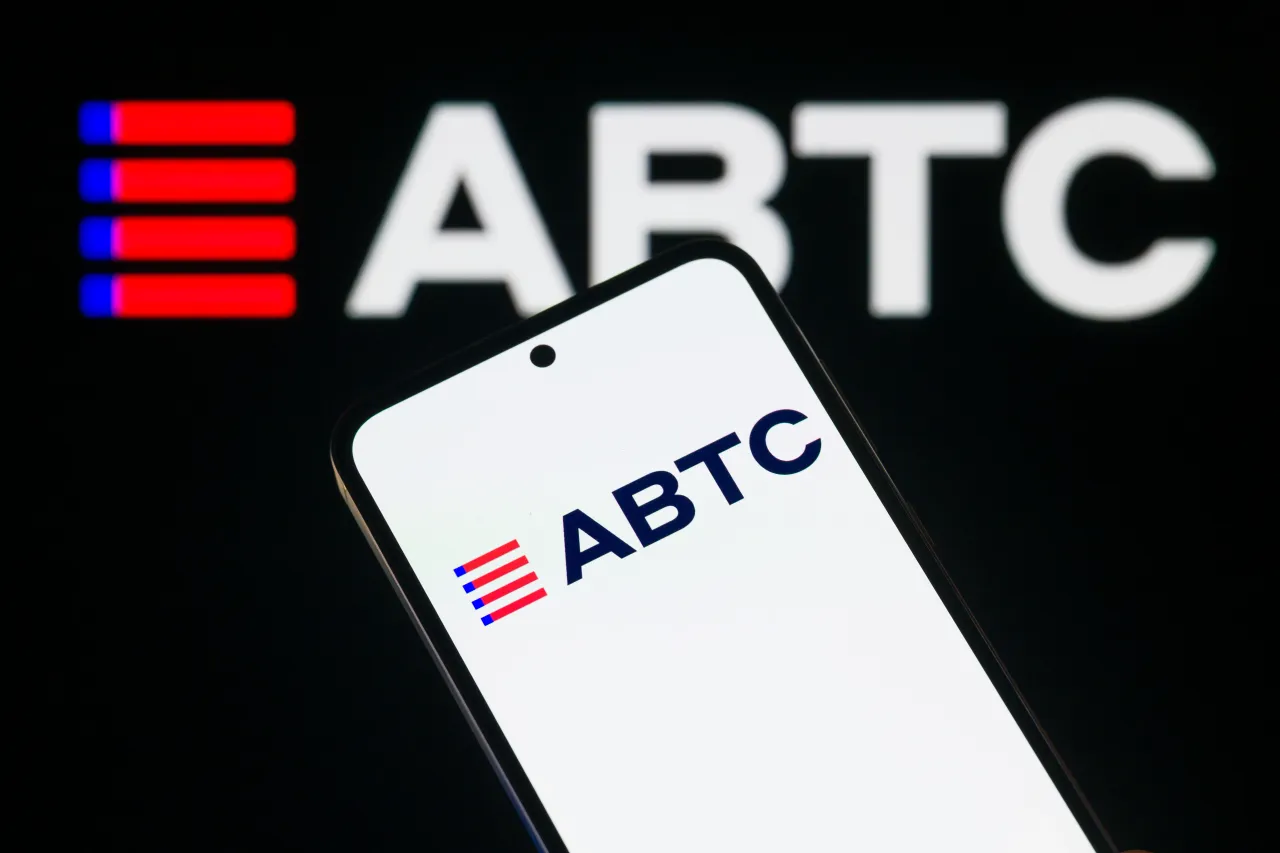 American Bitcoin (ABTC - American BTC) - (Photo Illustration by Jonathan Raa/NurPhoto via Getty Images)