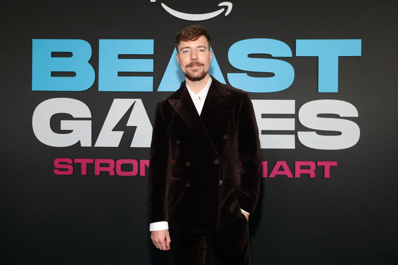 MrBeast attends the Los Angeles VIP screening of "Beast Games" Season Two on January 06, 2026 in Los Angeles, California. 