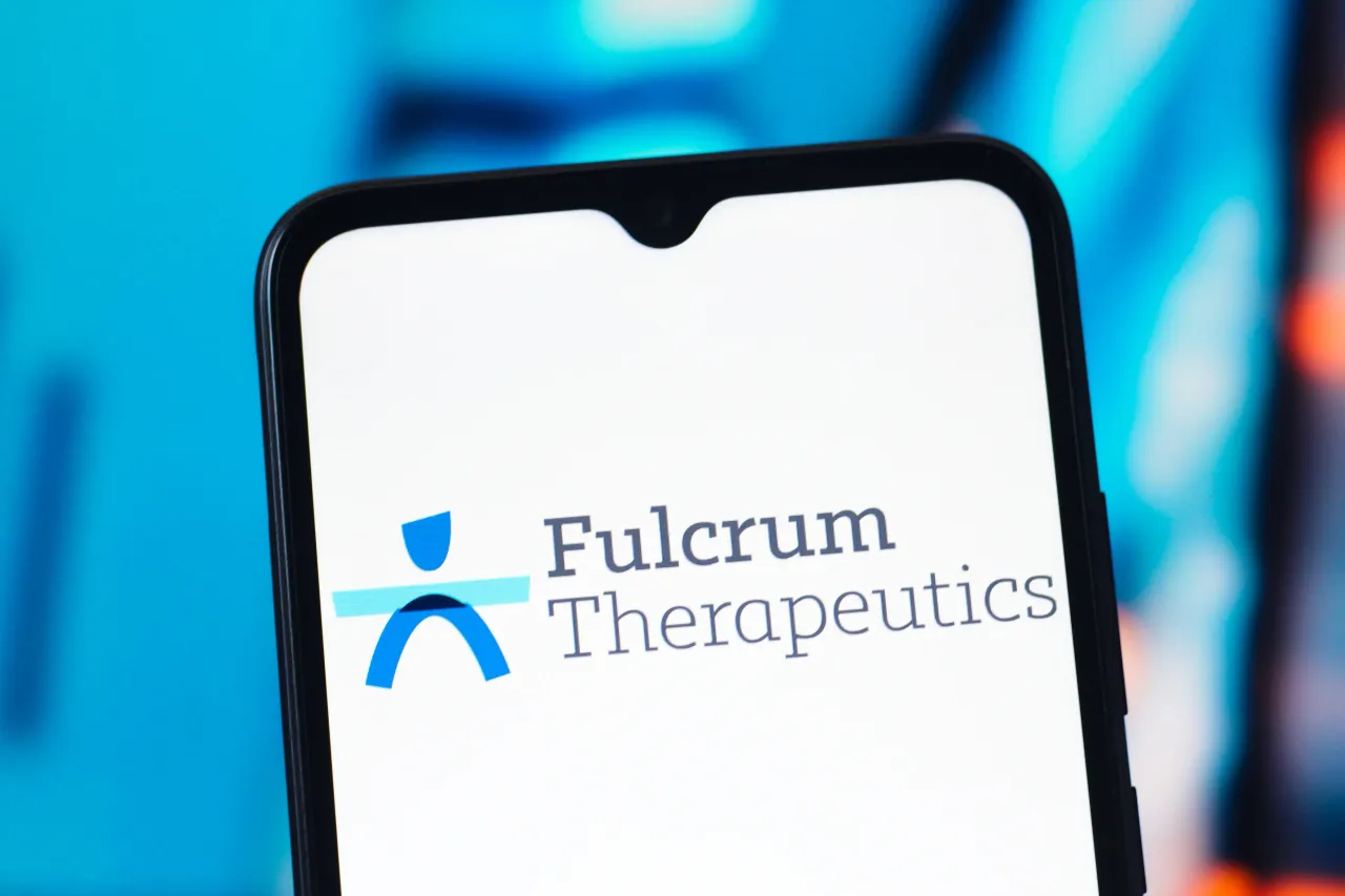 In this photo illustration, the Fulcrum Therapeutics logo is seen displayed on a smartphone screen.