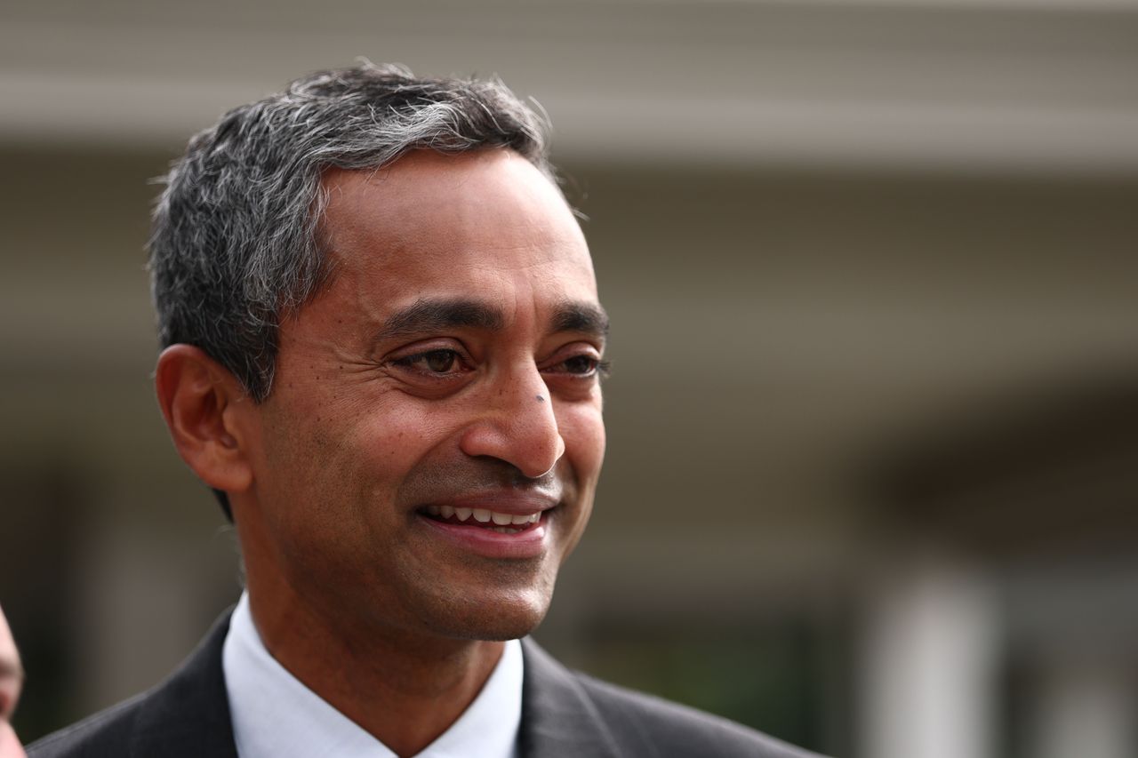 Venture Capitalist Chamath Palihapitiya arrives to the Eisenhower Executive Office Building on September 29, 2026 in Washington, DC. (Photo by Finn Gomez/Getty Images)