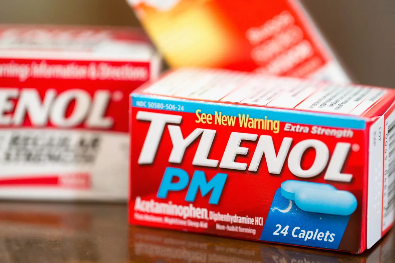Pain medications, which contain acetaminophen, are shown on April 14, 2015 in Chicago, Illinois. (Photo Illustration by Scott Olson/Getty Images)