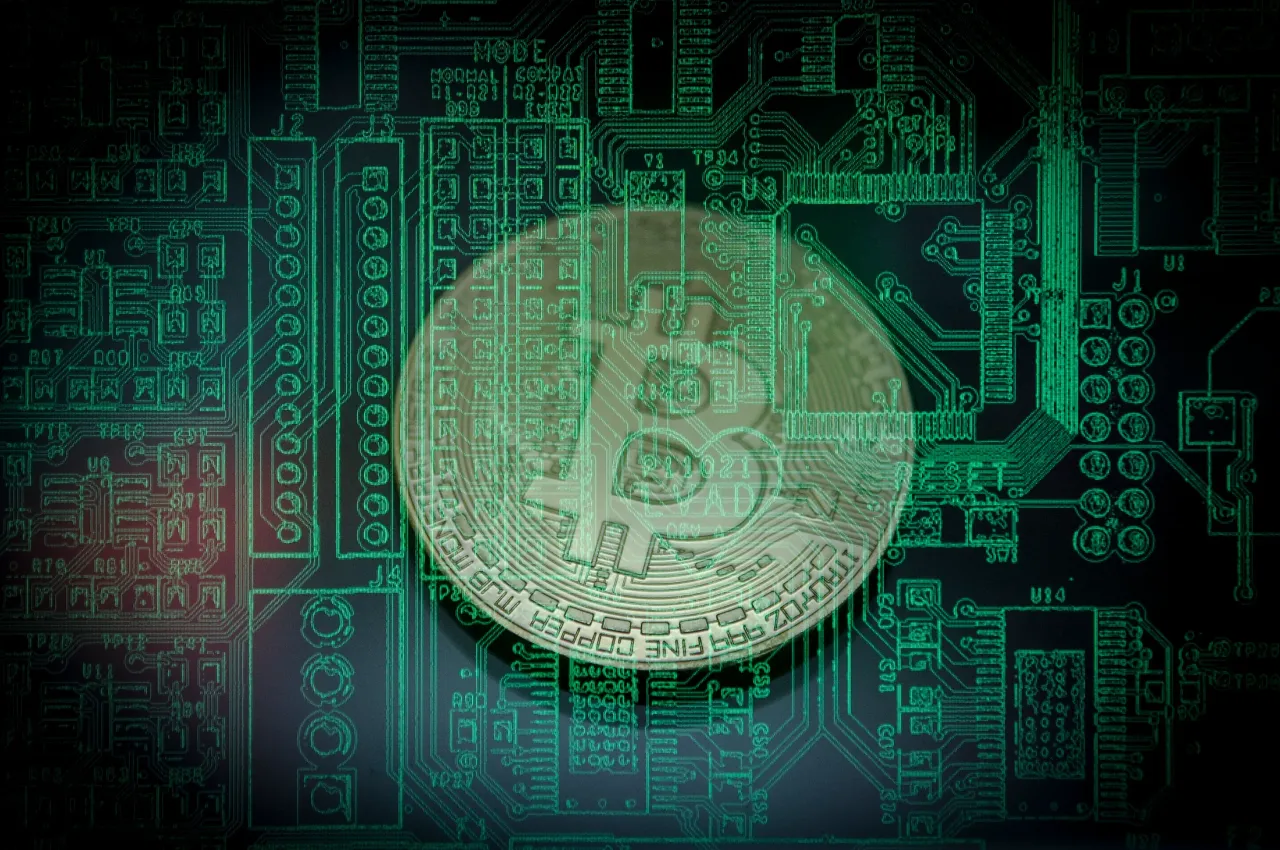 Replica bitcoins are seen in this photo illustration on November 4, 2017. (Photo by Jaap Arriens/NurPhoto via Getty Images)