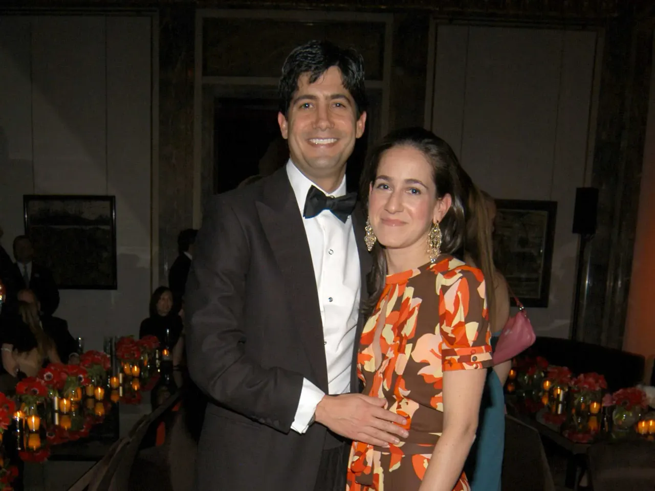 Kevin Warsh and Jane Lauder attend Neue Gallery Winter Gala, Sponsored by Gucci at Neue Gallery New York on December 8, 2005 in New York City.