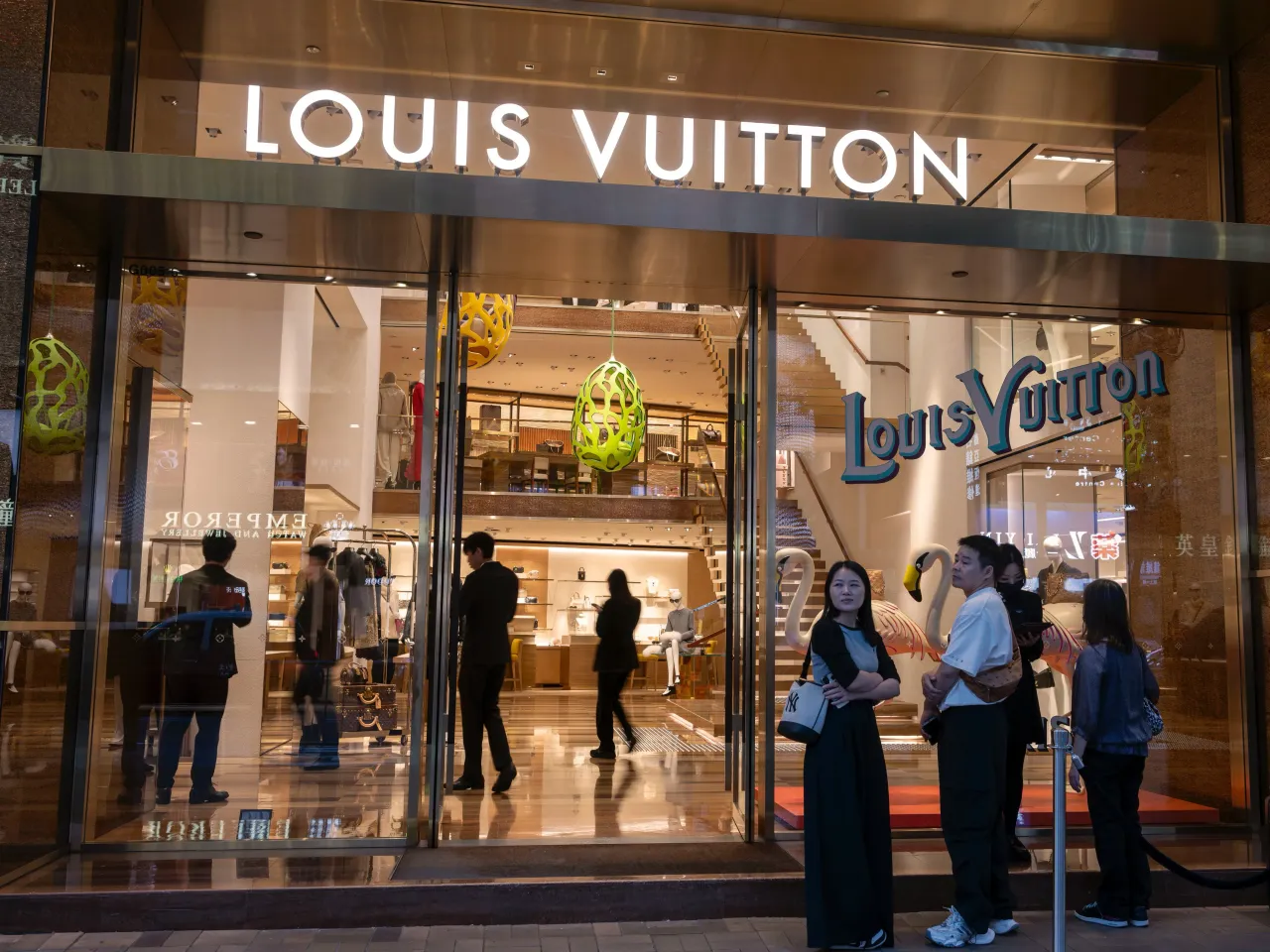 Louis Vuitton, Hong Kong, China. (Photo by: Bob Henry/UCG/Universal Images Group via Getty Images)