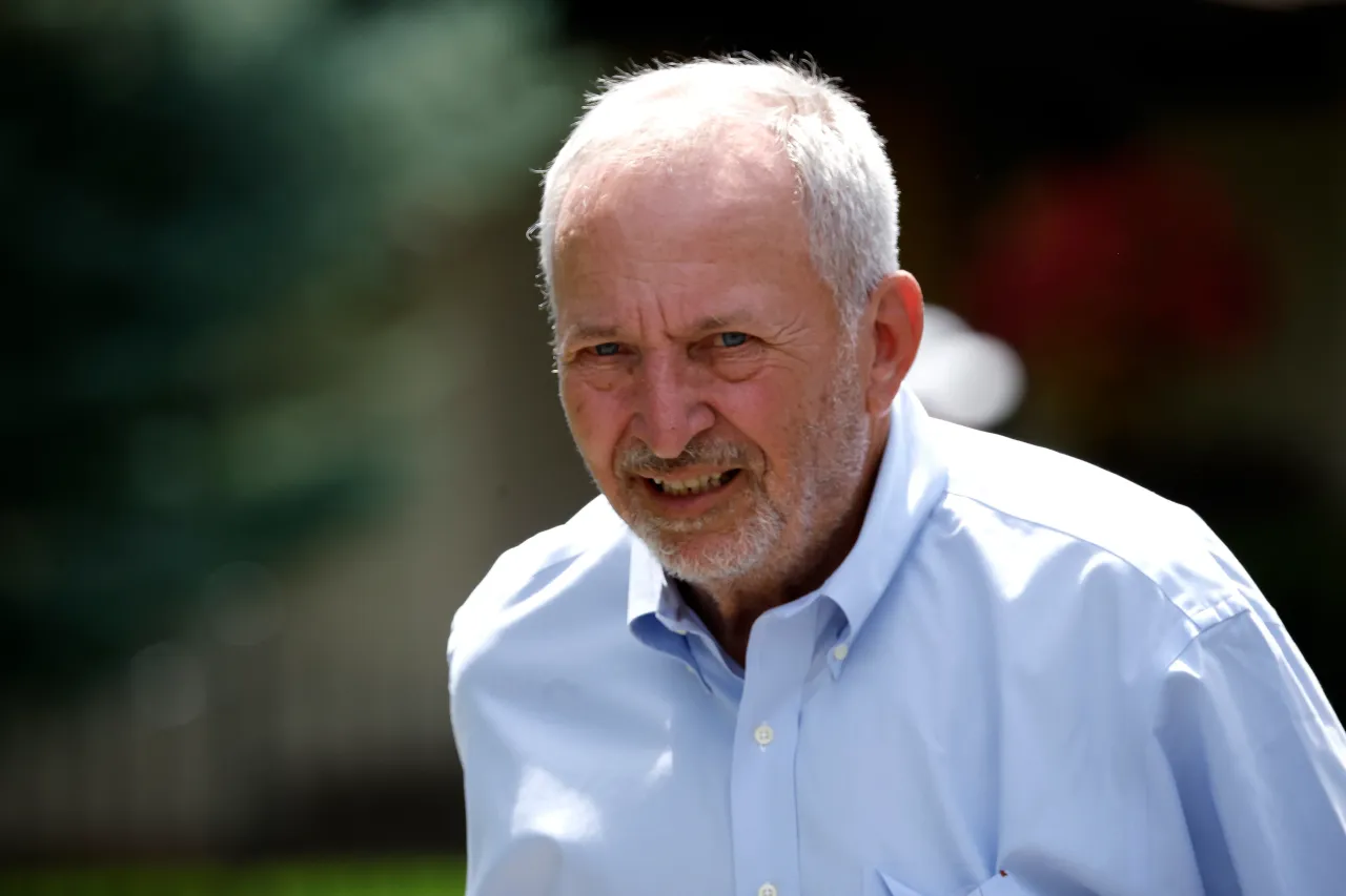 Former Treasury Secretary Larry Summers attends the Allen & Company Sun Valley Conference on July 9, 2025, in Sun Valley, Idaho. 