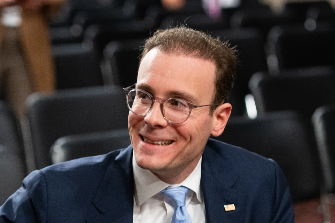 Michael Selig, Chairman and Commissioner of the Commodity Futures Trading Commission, on Wednesday, November 19, 2025. (Bill Clark/CQ-Roll Call, Inc via Getty Images)