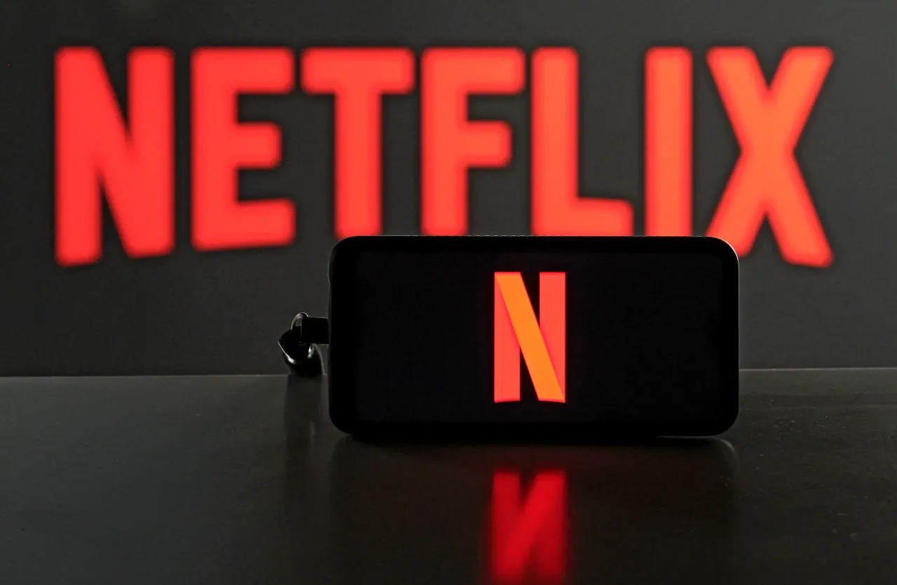 Netflix, Inc. (NASDAQ: NFLX) releases a financial earnings report on October 21, 2025. (Photo by Mike Campbell/NurPhoto via Getty Images)