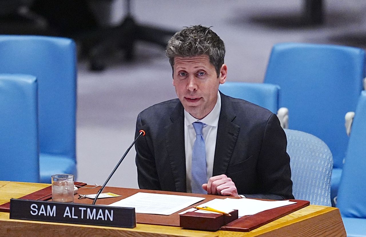 OpenAI CEO Sam Altman attends the United Nations Security Council meeting on Artificial Intelligence during the 81st UN General Assembly in New York City on September 23, 2026. (Photo by Selcuk Acar/Anadolu via Getty Images)